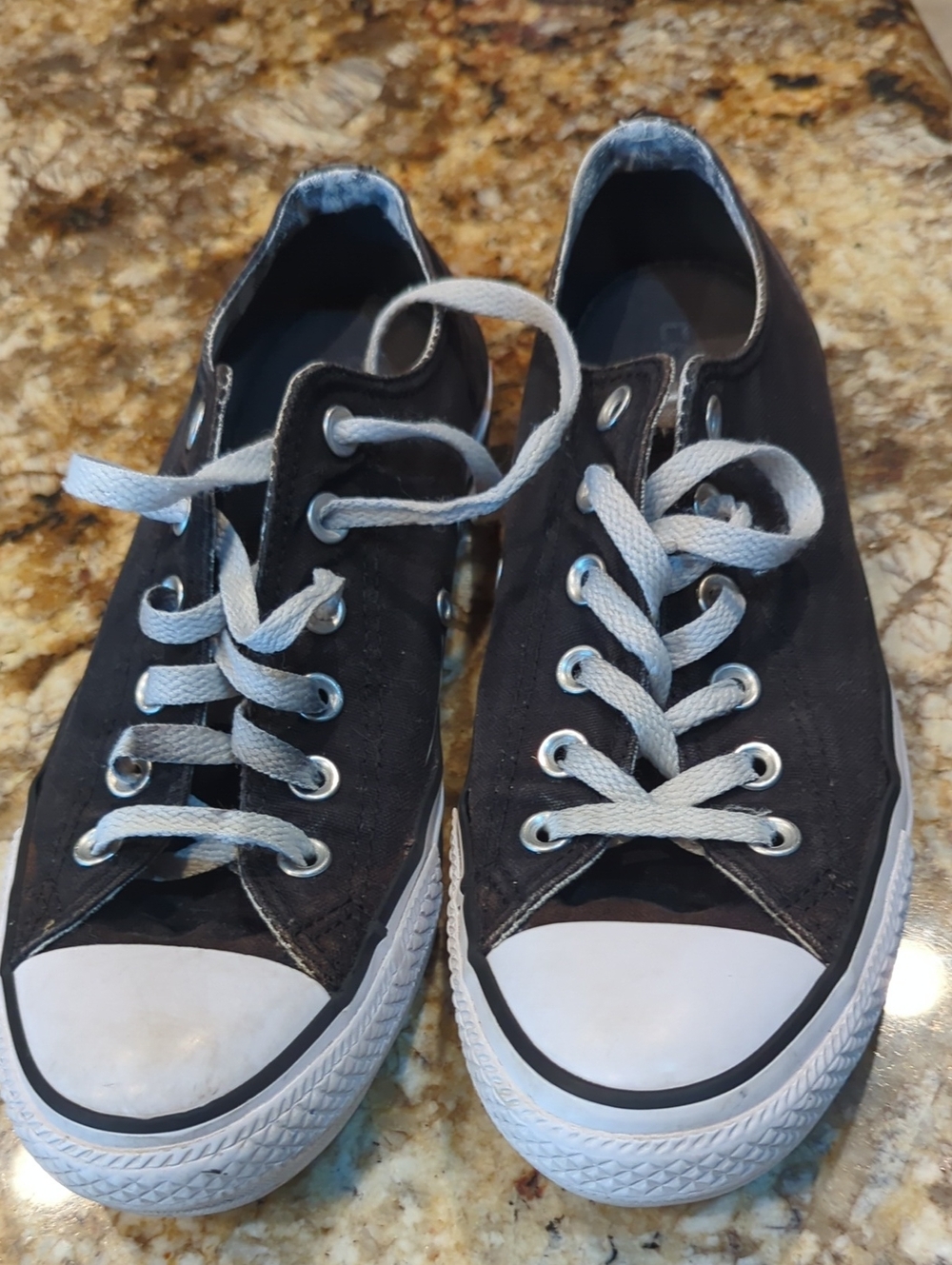 Converse Black Low-Top Canvas All Star Sneakers